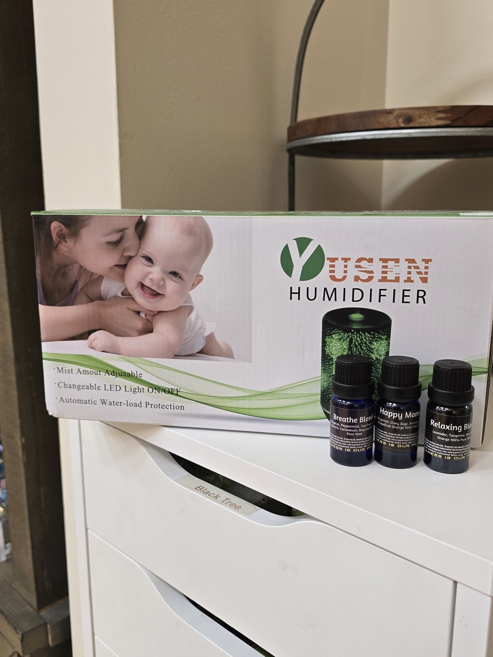 Kids Humidifier With 3 Essential Oils For Relaxing